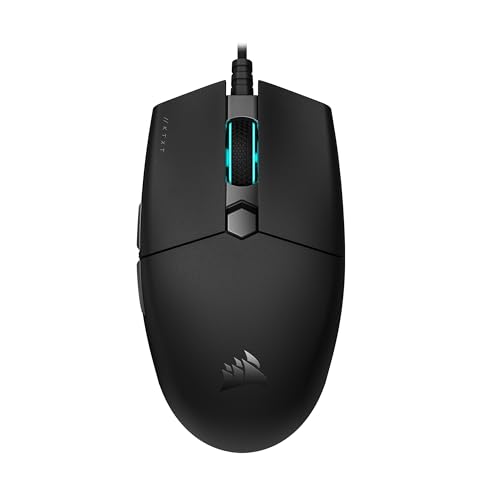 Corsair KATAR PRO XT Wired Ultra-Light FPS Gaming Mouse – 18,000 DPI – Symmetric Shape – Quickstrike Buttons – iCUE Compatible – PC, Mac, PS5, PS4, Xbox – Black