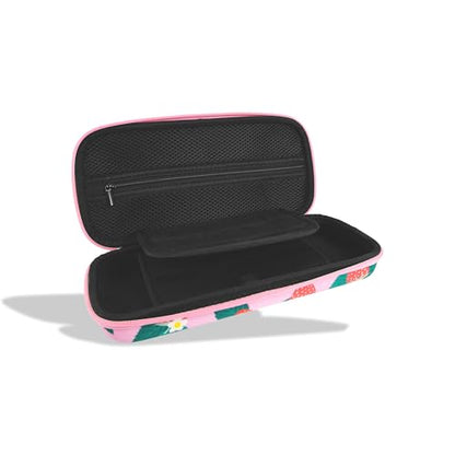 Sonix Carrying Case for Nintendo Switch 1, Protective Travel Case | Wild Strawberries - color: Wild Strawberries