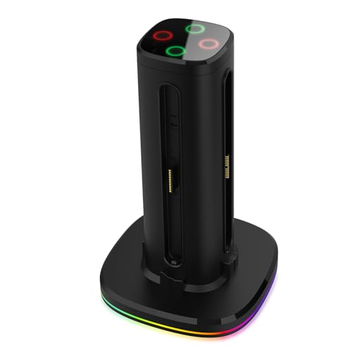 Four Slot Charging Stand Charging Consoles Dock Holder Compatible for NS 2 Dock Station Stand Game Console Station