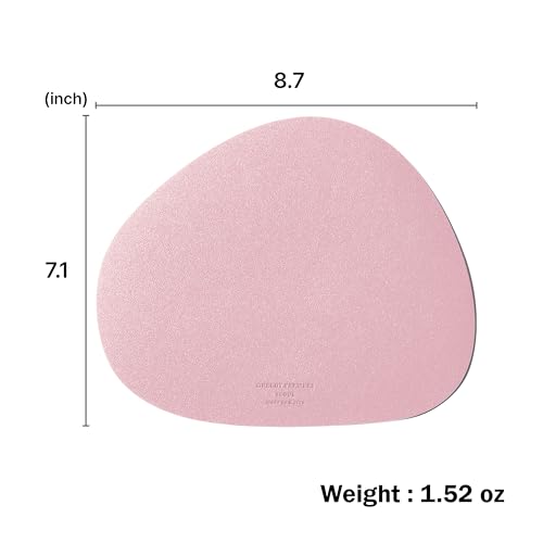 GREEDY FARMERS Mouse pad, Non-Slip Washable Waterproof Computer Mouse pad (Blush Pink) - color: Blush Pink