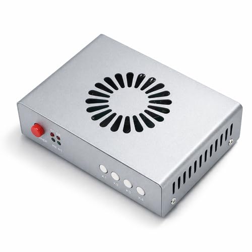 DMA Fuser 4K 60Hz, HD Multimedia Interface Overlayer Synthesizer with Dual Signal Integration, 2K 144Hz Computer Games Fusion Capture Card for Gaming and Video Conferencing,