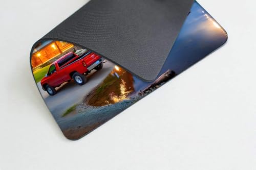 Square Mouse Pad Lake,Gaming Mouse Pads for Desk,Soft Computer Waterproof Non-Slip Mouse Mat - color: Lake