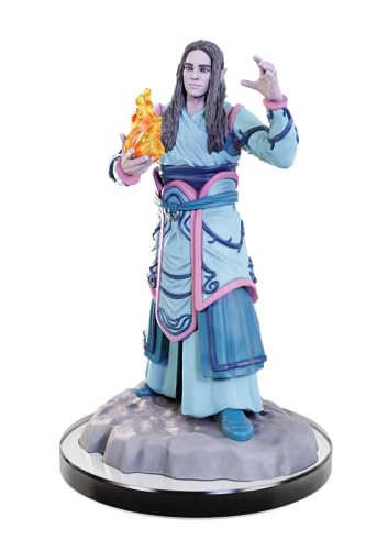 WizKids D&D Nolzur's Marvelous Miniatures: Elf Wizards Dungeons and Dragons Unpainted Miniatures - style: Elf Wizards