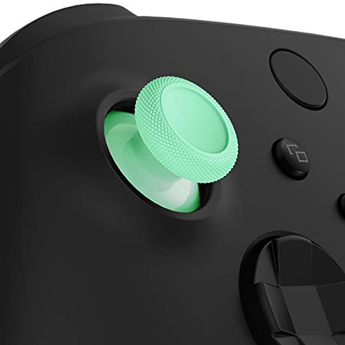 eXtremeRate Replacement Controller Joystick for Xbox One - 4 PCS Mint Green & Cherry Blossoms Pink Analog Thumb Sticks for Xbox Series X/S, Xbox One S/X, Elite Controller with Repair Kit Screwdriver - color: Mint Green & Cherry Blossoms