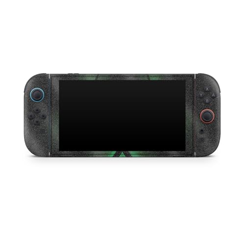 Glossy Glitter Gaming Skin Compatible with Nintendo Switch 2 Console Only - Bio Glare - Premium 3M Vinyl Protective Wrap Decal Cover - Easy to Apply | Crafted in The USA by MightySkins - color: Bio Glare, size: Switch 2 Console Skin Only, style: Glossy Gl