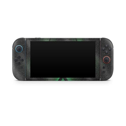 Glossy Glitter Gaming Skin Compatible with Nintendo Switch 2 Console Only - Bio Glare - Premium 3M Vinyl Protective Wrap Decal Cover - Easy to Apply | Crafted in The USA by MightySkins - color: Bio Glare, size: Switch 2 Console Skin Only, style: Glossy Gl
