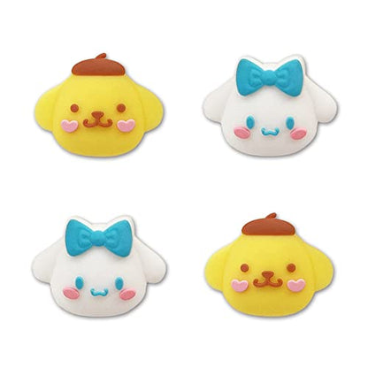 PERFECTSIGHT Cute Thumb Grip Caps for Switch 2 2025, PS5, PS4, Xbox Series X/S, Xbox One, Switch PRO Controller, 4PCS Kawaii Soft Skin Rubber 3D Analog Thumbsticks Grips Joystick Cover, Big Ear - color: Big Ear