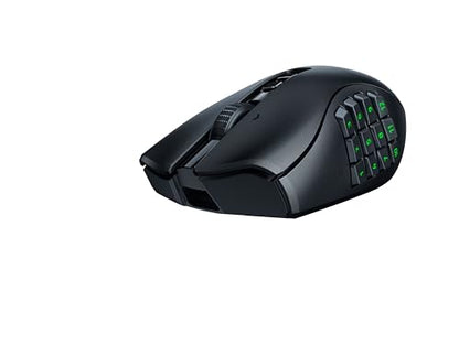 Razer Naga V2 Pro Mouse Right-Hand Rf Wireless + Bluetooth + USB, W128281627 (Rf Wireless + Bluetooth + USB Type-C Optical 30000 Dpi) - style: Naga V2 Pro