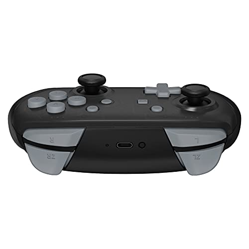 eXtremeRate New Hope Gray Repair ABXY D-pad ZR ZL L R Keys for Nintendo Switch Pro Controller, DIY Replacement Full Set Buttons with Tools for Nintendo Switch Pro Controller - Controller NOT Included - color: New Hope Gray