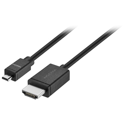 INSIGNIA HDMI to Micro HDMI Cable (8 ft) - size: 8 ft, style: HDMI to MIcro HDMI cable (8 ft)