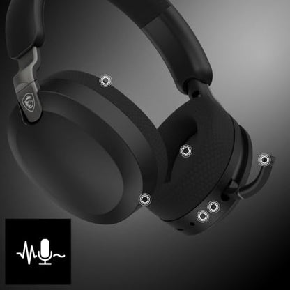 msi Maestro 500 W Navy Gaming Headset – 40mm Neodymium Drivers, Omni-Directional Mic, Noise Cancelling, Lightweight Comfort, Foldable, Cross Platform Connectivity