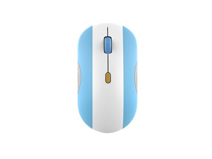 Lenovo 350 Bluetooth Silent Mouse (Fan Edition), Wireless Ergonomic Ambidextrous Design, Bluetooth 5.3, Adjustable DPI up to 2400, 36 Month Battery Life, Recycled Materials, Argentina Flag - color: Argentina Flag
