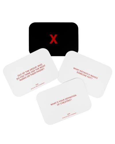 WE'RE NOT REALLY STRANGERS XXX Adult Edition Card Game - 300 Conversation Cards for Memorable Game Nights, Parties, & Bachelorette Parties - Fun Game for Adults and Friends, 18+, 2-6 Players - style: XXX Adult Edition