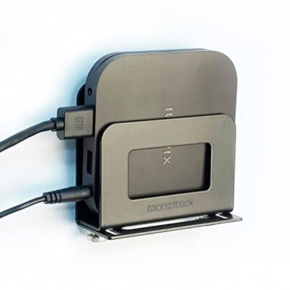 Monzlteck Adjustable Small Device Wall Mount Holder for Apple TV,ROKU,Router,Modem and Other Media Players