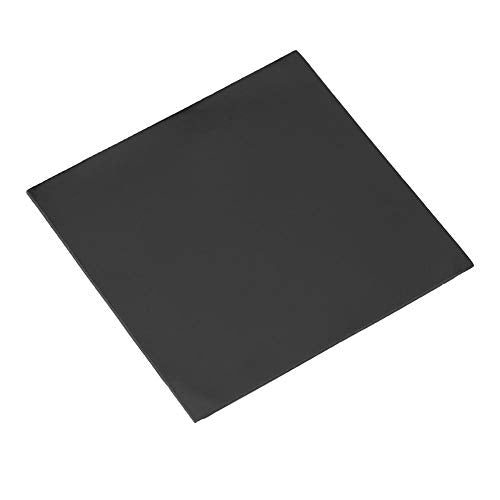 Thermal Pad, Heatsink Cooling Conductive Silicone Pads 100x100x2mm Soft Easy to Apply Black for CPU GPU