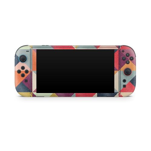 Glossy Glitter Gaming Skin Compatible with Nintendo Switch 2 Console Only - Bright and Happy - Premium 3M Vinyl Protective Wrap Decal Cover - Easy to Apply | Crafted in The USA by MightySkins - color: Bright And Happy, size: Switch 2 Console Skin Only, st