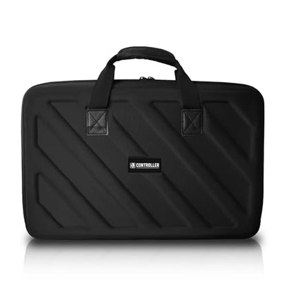 Hard Case Compatible with Pioneer DJ Controller DDJ-FLX4/DDJ-400/DDJ-SB2/DDJ-200/DDJ-SB3/DDJ-RB Protective Carrying Storage Bag,Black(S-20.8 x 14.5 x 3.5 Inch) - size: DDJ-FLX4