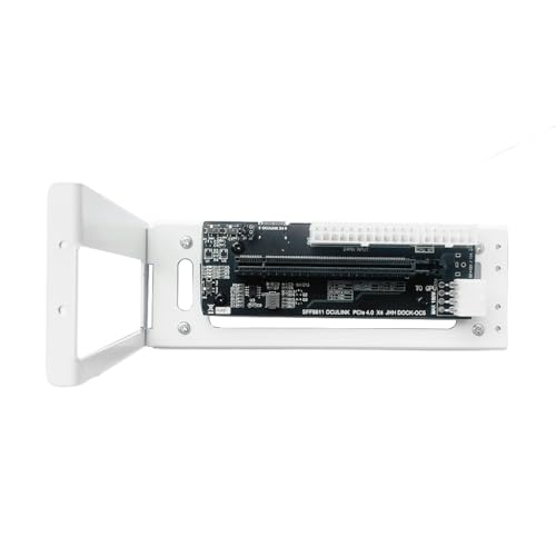 JMT M.2 M-Key to PCIE 4.0X4 SFF 8611 External Graphics Card Stand Bracket Compatible with Oculink/M.2 NVMe Laptop eGPU GDP NUC (Dock-OC5 + Metal Case) - color: DOCK-OC5 + Metal Case