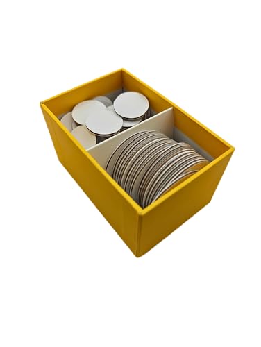 Dry Erase Reusable DND Tokens, MTG Counters, RPG DIY, 100 PCS, 2 Sizes | Reusable RPG Tokens, Combat Tracking, Initiative Conditions and Effects, Circle Markers for Tabletop Board Games