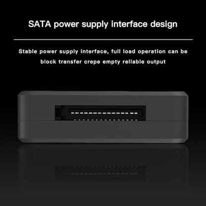 ARGB and PWM Fan HUB,8 Ports for Addressable RGB Lighting with PWM,1 to 8 Multi Way Magnetic backplane Splitter 5V/3PIN ARGB Case Fan Hub Adapter Black
