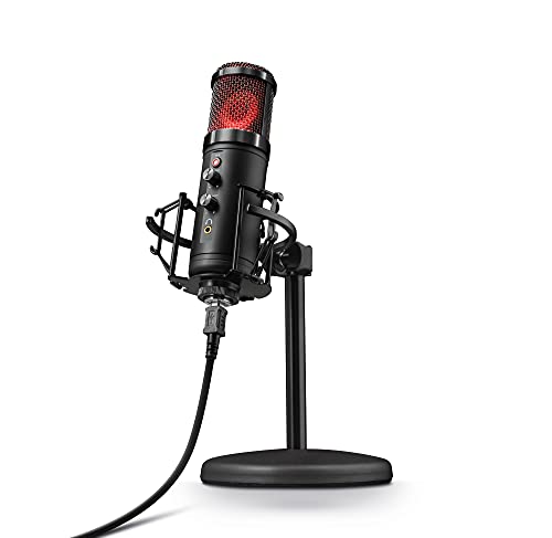 Trust Gaming GXT 256 Exxo USB Streaming Microphone for PC, Laptop and PS4, Black - style: GXT 256 Exxo