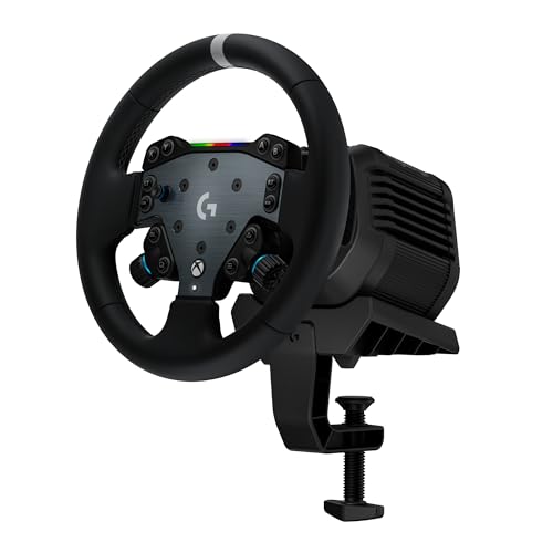 Logitech G RS50 Direct Drive Racing Wheel, Hub, & Base for Xbox/PC | 8 Nm Direct Drive, 11 inch Wheel, 13 Buttons, Adjustable Paddle Shifters, TRUEFORCE Force Feedback Integration - style: Xbox | PC