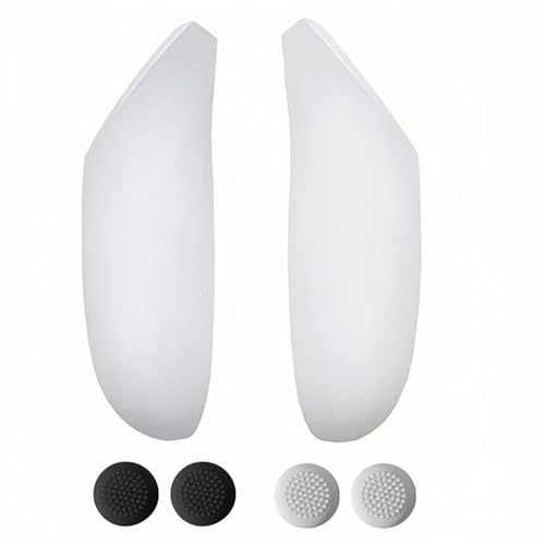 1 Pair New OEM Battery Cover for Oculus Quest 2 Left Right Controller, Replacement Part Charging Case Cover for Meta Quest 2 Controllers with Thumb Grips Caps