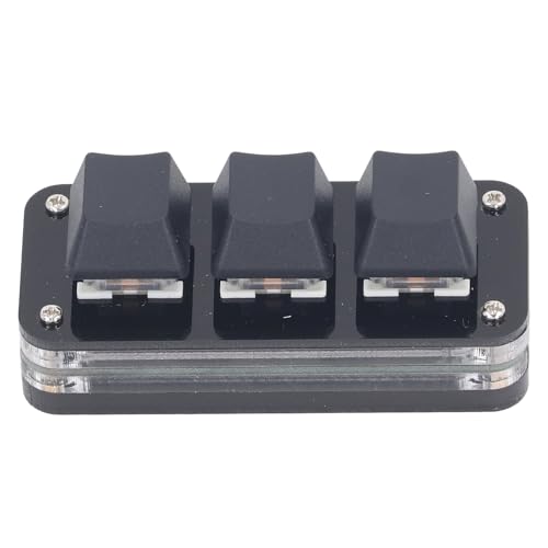Gaming Macro Keyboard Mini Keypad with Customizable RGB Lights, USB Programmable Keypad for Media Control and Industrial Settings