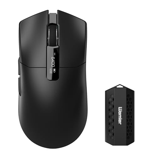 G59 Wireless Gaming Mouse, PAW3950 Sensor, 30,000 DPI, 8000Hz Polling Rate, Programmable Buttons, RGB 68g Tri-Mode Lightweight Esports Mouse for PC/Laptop/Mac