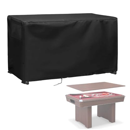 4.5 FT Game Table Dust Cover for 54 in Bumper Pool Billiard Table | 55x40x30,Waterproof Dustproof Heavy Duty Oxford Fabric,for 54" Bumper Pool Table for Adults and Kids Game Room - size: Pool Table-55"x40"x30"