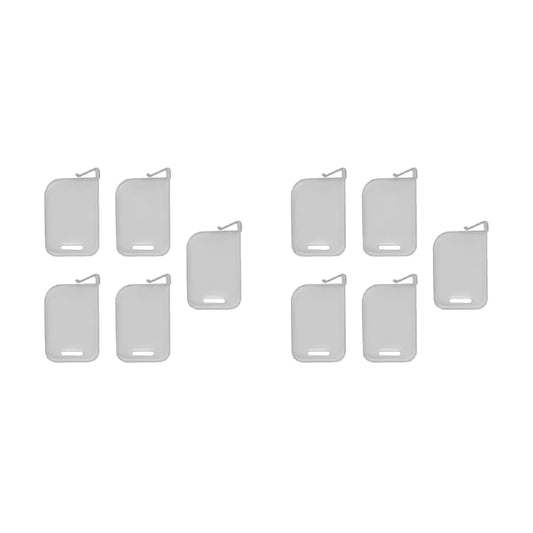 10Pcs Plastic Card Box Divider, Portable Storage Partition Board for Game Card Classification - color: gray