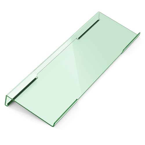Computer Keyboard Wrist Rest Stand for Desktop(Green), Keyboard Riser | Ergonomic Acrylic Keyboard Holder, Keyboard Hand Rest, Pain Relief for Typing, Multiple Colors - color: Green