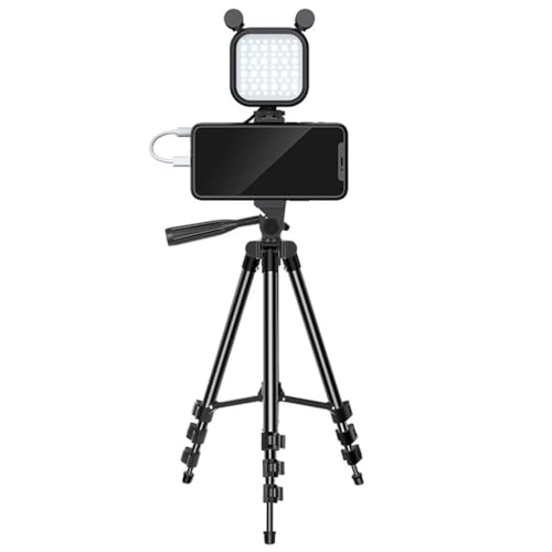 Video Shooting Set Mobile Phone Shooting Tripod Pan Tilt VLOG Live Streaming Set
