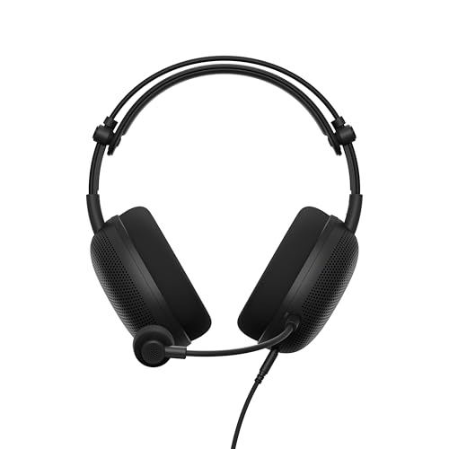 Sony INZONE H6 Air Wired Open-Back Gaming Headset with Mic, Black | Ultra‑Lightweight for All Day Comfort, For PC/PS5/Mobile, Detachable High-Fidelity Mic, Audiophile, USB‑C Audio Box