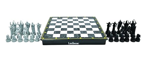 Lexibook, Harry Potter Magnetic Chess Board, CGM300HP | Magnetic & Foldable Chess Board, 32 pieces, Family game - style: CGM300HP