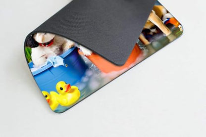 Square Mouse Pad Dog,Gaming Mouse Pads for Desk,Soft Computer Waterproof Non-Slip Mouse Mat - color: Dog