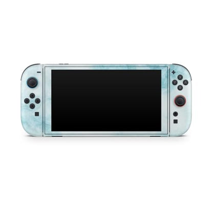 Glossy Glitter Gaming Skin Compatible with Nintendo Switch 2 Console Only - Blue Marble - Premium 3M Vinyl Protective Wrap Decal Cover - Easy to Apply | Crafted in The USA by MightySkins - color: Blue Marble, size: Switch 2 Console Skin Only, style: Gloss