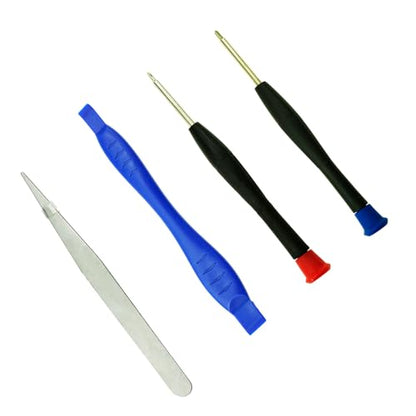 CTHTBZ 32PCS Repair Full Housing Board Screws Set Replacement for Nintendo Switch Pro Controller,With Screwdriver Kit,Tweezer Opening Tools