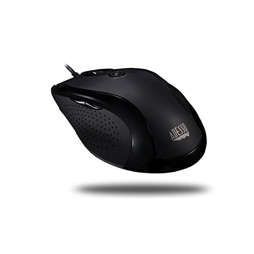 Adesso iMouse G2 - USB Ergonomic Optical Mouse Adjustable DPI Internet Navigational B, Black