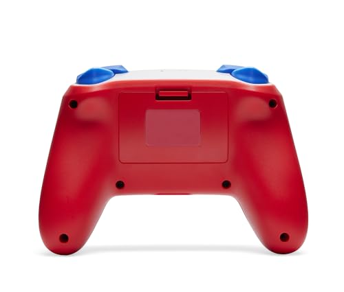PowerA Wireless Controller for Nintendo Switch - Mario Joy, Switch Lite/Switch-OLED Model, Nintendo Switch 2, AA Battery Powered (Battery Included), Bluetooth, Motion Controls, Officially Licensed - style: Mario Joy