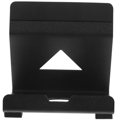 HOMSFOU Handheld Console Stand Lightweight Portable Gaming Console Base Anti-Skid Design for and Switch Sturdy Construction for Enhanced Gaming Experience - color: Black