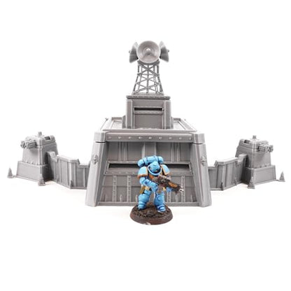 Tabletop Terrain Armored Fortification by War Scenery for Wargames and RPGs 28mm 32mm Miniatures