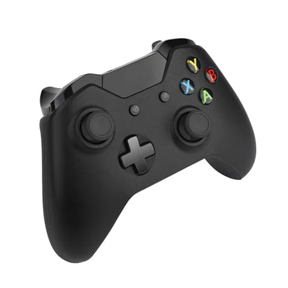 TOMSIN Replacement Joysticks for Xbox One Series X/S Controller,4PCS True Rubberized Thumbsticks Repair Kit for Xbox One Wireless Controller(Black) - color: Black