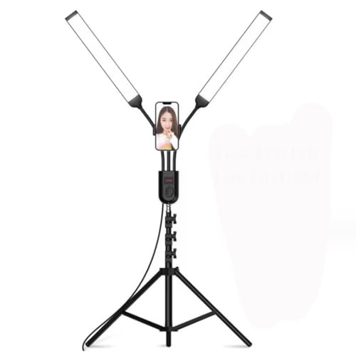 Foldable Live Streaming Light Supplement Light Half Month LED Mobile Phone Live Streaming Bracket