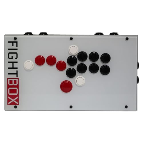 FightBox F10-PC All Button Leverless Arcade Fight Stick Game Controller Compatible With PC/PS3/Switch