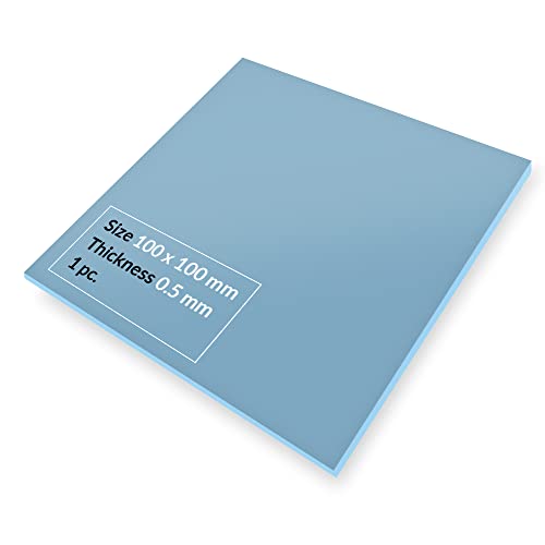 ARCTIC TP-3: Premium Performance Thermal Pad, 100 x 100 x 0.5 mm - size: 100 x 100 x 0,5 mm (1 Piece)