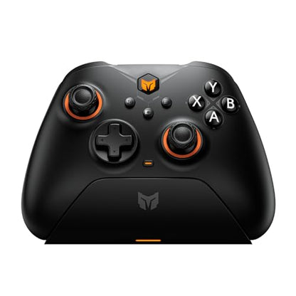 Black Shark BIGBIG WON Gale Wireless Controllers - Motion Aiming, Hall Trigger, 4 Custom Buttons - PC/iOS/Android Gaming Controller with Charging Dock - color: B.GaleSet Black