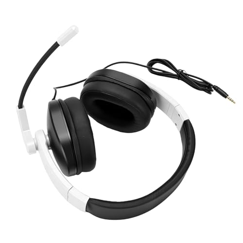 Bewinner Noise Cancelling Gaming Headset with Soft Ear Cushions and Flexible Mic for Long Use, Ideal for Gaming and Calls, 3.5MM Connection