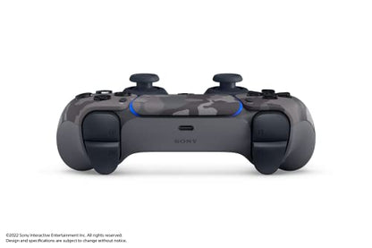PlayStation Sony 5 DualSense Wireless Controller - Gray Camouflage (Renewed) - color: Gray Camouflage