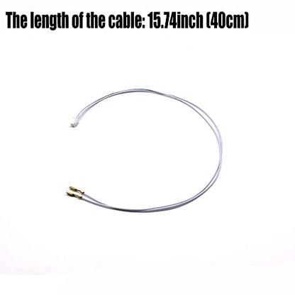 Arcity 20 Pcs Arcade Wires Harness Cable for Zero Delay USB Encoder PCB With 0.110" 2.8mm Terminals 15.74inch Compatible With LED & Sanwa Style Buttons New - color: 0.110 inch(2.8mm)-L:15.74in